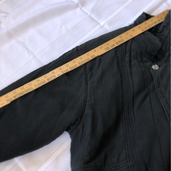 Vtg Oversized Silk Bomber Jacket - Picture 11 of 16